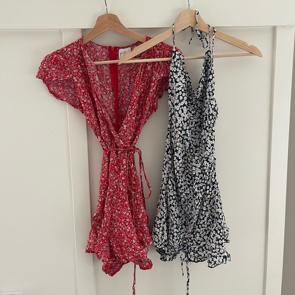Set of Two Princess Poly Romper + Dress